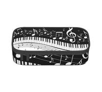 CMJSGG Note musicali volanti Tasti del pianoforte musicale, Astuccio per matite, Astuccio per matite Astuccio per penne a matita di grande capacità Borsa per cosmetici
