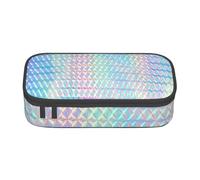 CMJSGG Ologramma olografico di colore arcobaleno colorato, Astuccio per matite, Astuccio per matite Astuccio per penne a matita di grande capacità Borsa per cosmetici