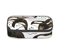 CMJSGG Orche dell'acquerello, Astuccio per matite, Astuccio per matite Astuccio per penne a matita di grande capacità Borsa per cosmetici