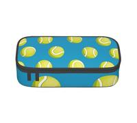 CMJSGG Palla da tennis Bule, Astuccio per matite, Astuccio per matite Astuccio per penne a matita di grande capacità Borsa per cosmetici