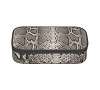 CMJSGG Pelle di serpente, Astuccio per matite, Astuccio per matite Astuccio per penne a matita di grande capacità Borsa per cosmetici