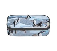 CMJSGG Pinguino, Astuccio per matite, Astuccio per matite Astuccio per penne a matita di grande capacità Borsa per cosmetici