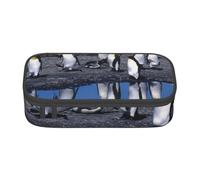 CMJSGG Pinguino, Astuccio per matite, Astuccio per matite Astuccio per penne a matita di grande capacità Borsa per cosmetici