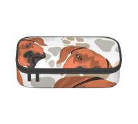 CMJSGG Rhodesian Ridgeback con amore, Astuccio per matite, Astuccio per matite Astuccio per penne a matita di grande capacità Borsa per cosmetici