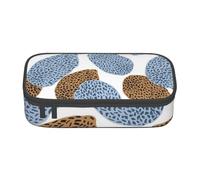 CMJSGG Riepilogo migliore e moderno della pelle di leopardo, Astuccio per matite, Astuccio per matite Astuccio per penne a matita di grande capacità Borsa per cosmetici