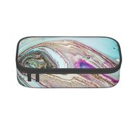 CMJSGG Roccia del geode dell'agata arcobaleno, Astuccio per matite, Astuccio per matite Astuccio per penne a matita di grande capacità Borsa per cosmetici