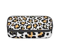 CMJSGG Safari con stampa animalier in pietra leopardata, Astuccio per matite, Astuccio per matite Astuccio per penne a matita di grande capacità Borsa per cosmetici