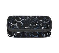 CMJSGG Simboli di chimica chimica, Astuccio per matite, Astuccio per matite Astuccio per penne a matita di grande capacità Borsa per cosmetici