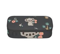 CMJSGG Simpatico koala animale 3D, Astuccio per matite, Astuccio per matite Astuccio per penne a matita di grande capacità Borsa per cosmetici