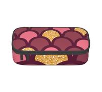 CMJSGG Squama di pesce glitter oro, Astuccio per matite, Astuccio per matite Astuccio per penne a matita di grande capacità Borsa per cosmetici