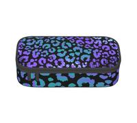 CMJSGG Stampa animale esotica leopardo colorato, Astuccio per matite, Astuccio per matite Astuccio per penne a matita di grande capacità Borsa per cosmetici