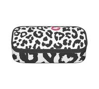 CMJSGG Stampa animalier a forma di bacio, Astuccio per matite, Astuccio per matite Astuccio per penne a matita di grande capacità Borsa per cosmetici