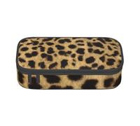 CMJSGG Stampa animalier leopardata, Astuccio per matite, Astuccio per matite Astuccio per penne a matita di grande capacità Borsa per cosmetici