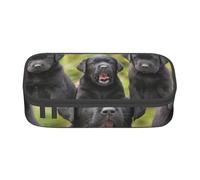 CMJSGG Stampa del cane Labrador Retriever, Astuccio per matite, Astuccio per matite Astuccio per penne a matita di grande capacità Borsa per cosmetici