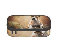 CMJSGG Stampa dell'American Staffordshire Terrier, Astuccio per matite, Astuccio per matite Astuccio per penne a matita di grande capacità Borsa per cosmetici