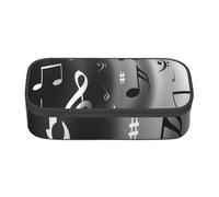 CMJSGG Stampa di note musicali, Astuccio per matite, Astuccio per matite Astuccio per penne a matita di grande capacità Borsa per cosmetici