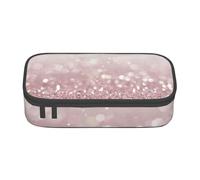 CMJSGG Stampa glitter rosa, Astuccio per matite, Astuccio per matite Astuccio per penne a matita di grande capacità Borsa per cosmetici