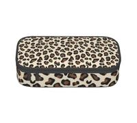 CMJSGG Stampa leopardata, Astuccio per matite, Astuccio per matite Astuccio per penne a matita di grande capacità Borsa per cosmetici