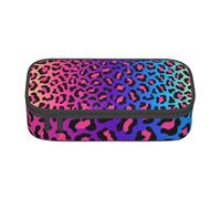 CMJSGG Stampa leopardata con sfumature di colore al neon, Astuccio per matite, Astuccio per matite Astuccio per penne a matita di grande capacità Borsa per cosmetici