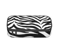 CMJSGG Stampa zebrata in bianco e nero, Astuccio per matite, Astuccio per matite Astuccio per penne a matita di grande capacità Borsa per cosmetici
