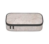 CMJSGG Stampato in marmo oro rosa, Astuccio per matite, Astuccio per matite Astuccio per penne a matita di grande capacità Borsa per cosmetici