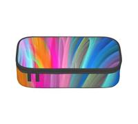 CMJSGG Stampato oceano arcobaleno, Astuccio per matite, Astuccio per matite Astuccio per penne a matita di grande capacità Borsa per cosmetici
