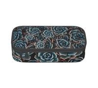 CMJSGG Succulente fresche stampate, Astuccio per matite, Astuccio per matite Astuccio per penne a matita di grande capacità Borsa per cosmetici