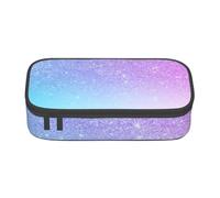 CMJSGG Viola rosa Glitter Ombre sfumatura blu, Astuccio per matite, Astuccio per matite Astuccio per penne a matita di grande capacità Borsa per cosmetici