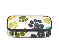 CMJSGG Zampa di cane carina, Astuccio per matite, Astuccio per matite Astuccio per penne a matita di grande capacità Borsa per cosmetici