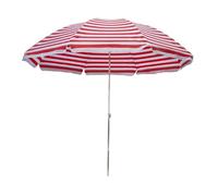 CMJYMX Ombrellone Terrazzo Esterno, Ombrellone Da Giardino, Ombrellone Da Spiaggia Per Balcone, Panca, Terrazza, Patio, Ombrellone Extra Large Con Protezione UV50+(Red+White)