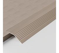 CMJYMX Rampa per Soglia, Striscia di Transizione in Alluminio per Soglia Porta, Strisce di Copertura per Dislivello di 6~20.0mm, 8~30.0mm Adatta per Soglie, Rampe Et al(Rose Gold,5.5cm/2.16in)