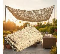 CMJYMX Rete Mimetica Rinforzata, Rete Ombreggiante Decorativa con Supporto in Rete per Paesaggi Forestali, Caccia All'aperto, Foresta(12x15m/39.3x49.2ft)