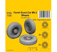 CMK 129-3153 FERRET SCOUT AUTO MK.2 RUOTE 1/35 / PER KIT AIRFIX