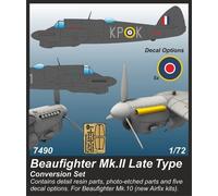 CMK 129-7490 - 1:72 Beaufighter Mk. II Tardi Tipo Conversione Set