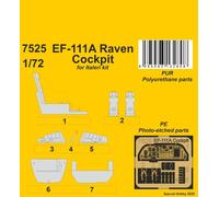 CMK 129-7525 - 1:72 F-111A Cockpit Per Italeri - Nuovo