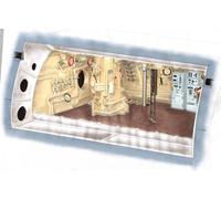 CMK 129-N72014 - 1:72 U-Boat Tipo Ix Command Section Control Ro - Nuovo
