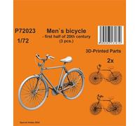 Special Hobby Men's bicycle - 20th century (3pcs) 1:72 P72023 modellismo