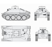 CMK 8067 - 1/48 - E-3 German WWII Trailer - Nuovo