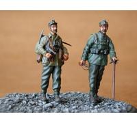 CMK CZECH MASTER'S KITS F35035 - GERMAN MOUNTAIN TROOPS (2 fig)- 1/35 RESIN KIT