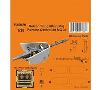 CMK P35020 - 1/35 - Hetzer/Stug Iiig ( Tardi) Remote Controlled MG 34 - Nuovo