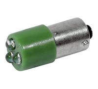 CML 18626231 Luce di segnalazione a LED Verde BA9s 230 V/AC 450 mcd