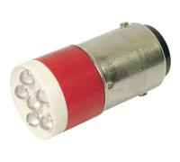 CML 18640350C Luce di segnalazione a LED Rosso BA15d 24 V/DC, 24 V/AC 1260 mcd
