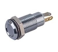 CML 19100054 M8 Indicatore LED Tri-Colore Piastra Satinata Cromo 2.0VDC