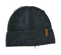 CMLDJBD Berretto Lavorato a Maglia Cappello per Donne, di Lana alla Moda E Versatile, Tappo Caldo Protettivo L'orecchio-Grigio Scuro-Una Taglia