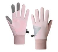CMLDJBD Guanti Inverno Sportivi Touchscreen Foderati, Caldi, Non Slip per Uomini E Donne L'autunno l'inverno-Rosa-l
