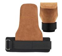 CMLLING Cinghia da polso per sollevamento pesi, cinghia per sollevamento pesi, fasce da polso per allenamento con doppio strato in pelle Oxford, cinghie per sollevamento pesi e manubri (coppia