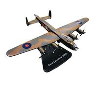 CMO Modellino Aereo, Euro Lancaster MKIII RAF Lega Modello Scala 1/144, Giocattoli e Regali per Adulti, 6.3 X 8.3 Pollici