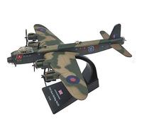 CMO Modellino Aereo, REGNO UNITO 1943 Short Stirling MKIII Lega Modello Scala 1/72, Giocattoli e Regali Per Adulti, 8,1 X 6,3 pollici