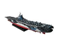 CMO Modellino Nave da Guerra Livery Model Kits, Portaerei USS Ticonderoga CV-14 Plastica Modello in Scala 1/350, Giocattoli e Regali per Adulti, 33,3 X 5,1 Pollici