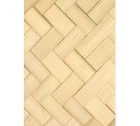 CMO Paris Carta da parati Bambou Petit Chevron - Naturel